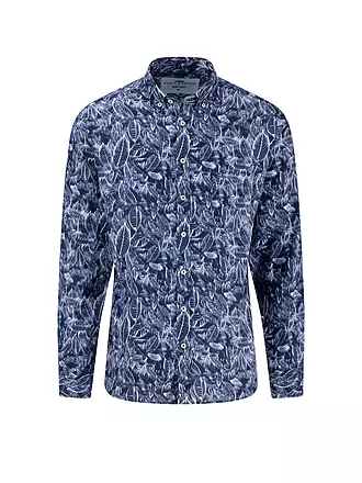 FYNCH HATTON | Leinenhemd Casual Fit | 